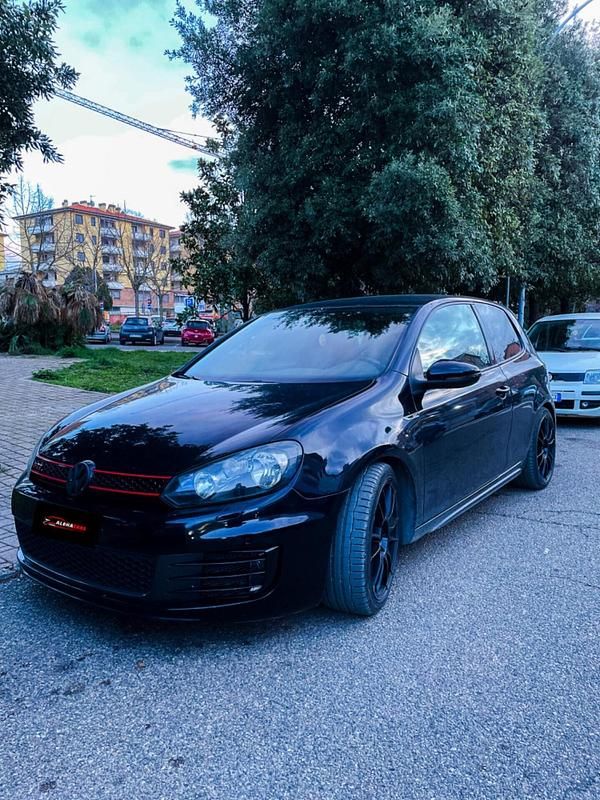 Usata VW Golf GTI 210 CV (154 kW) 2009 Nero Berlina
