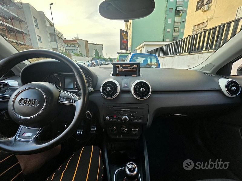 Usata Audi A1 S-Line 105 CV (77 kW) 2011 Bianco Utilitaria