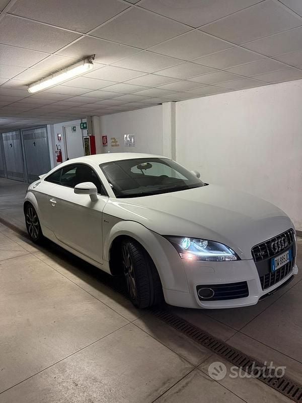 Bianco Usata 2009 Audi TT S-Line Coupé | 11.999 € (Buon prezzo) - Immagine 1/4