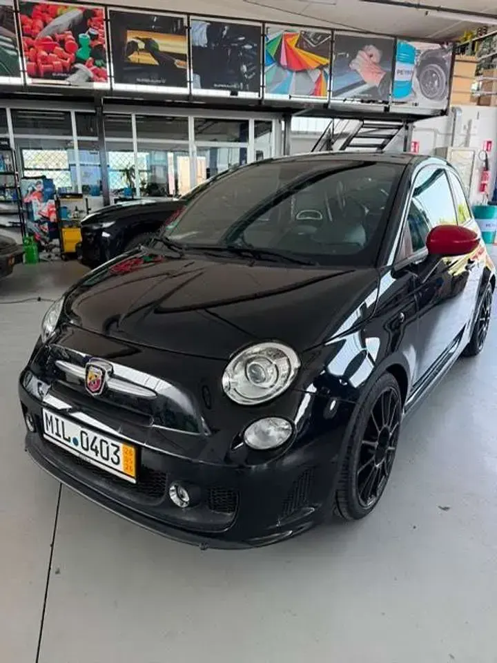 Usata Abarth 595 Turismo 160 CV (117 kW) 2014 Nero Utilitaria