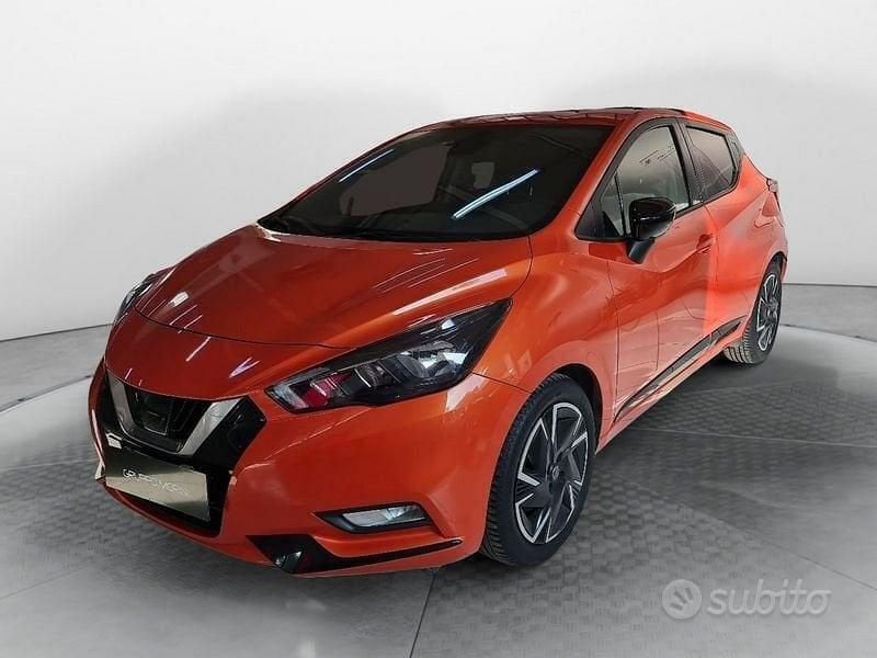 Usata Nissan Micra 92 CV (67 kW) 2022 Arancione Utilitaria