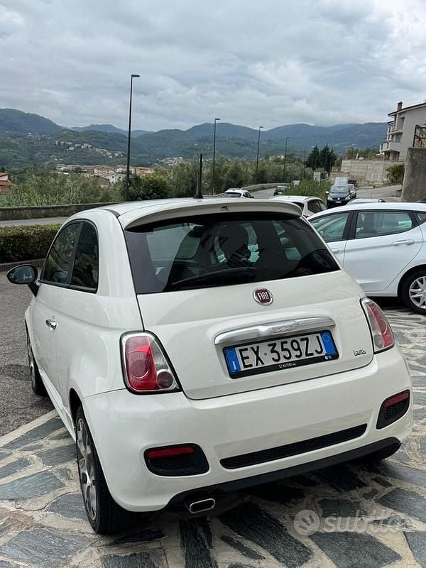 Usata Fiat 500 Sport 95 CV (69 kW) 2015 Bianco Utilitaria