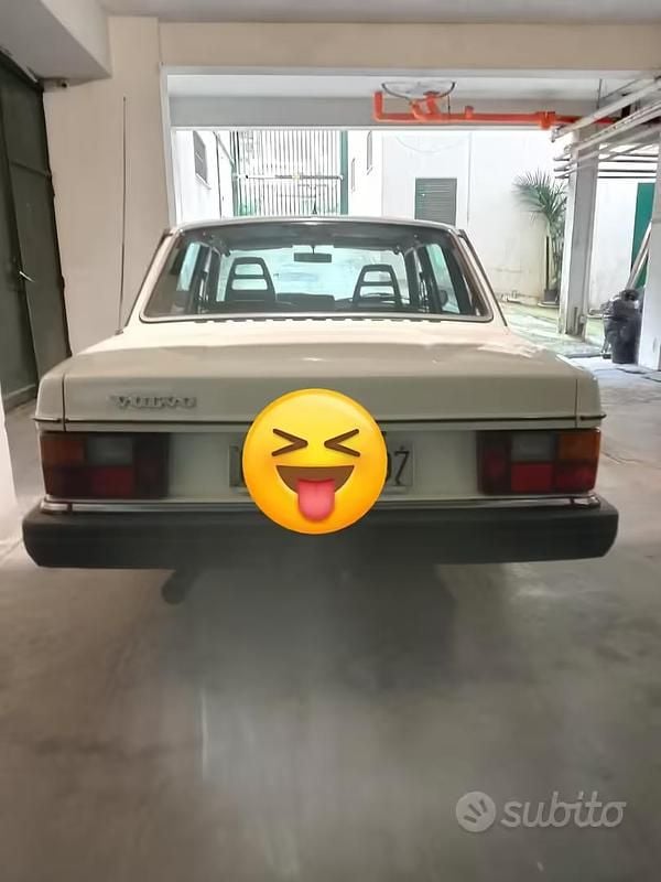 Usata Volvo 244 1981 Bianco Berlina