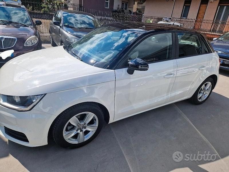 Usata Audi A1 90 CV (66 kW) 2016 Bianco Utilitaria