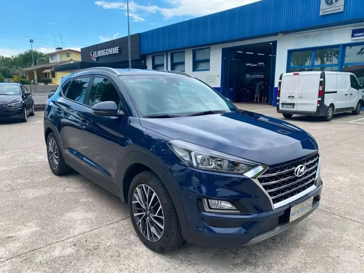 Usata Hyundai Tucson 136 CV (100 kW) 2019 Blu/azzurro SUV