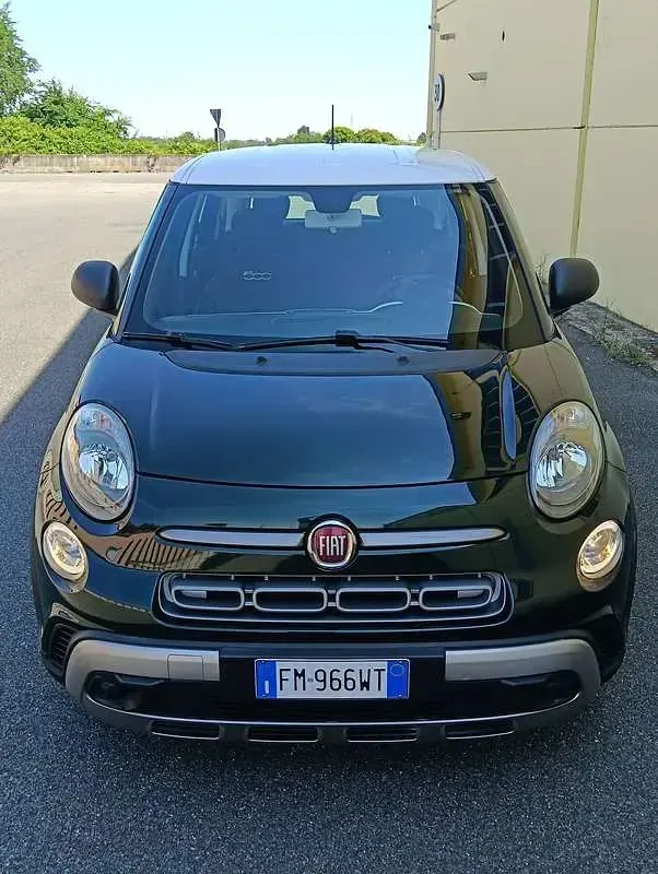 Usata Fiat 500L Cross 95 CV (69 kW) 2018 Verde Monovolume