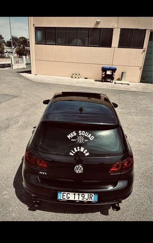 Usata VW Golf VI GTI 211 CV (155 kW) 2009 Nero Utilitaria