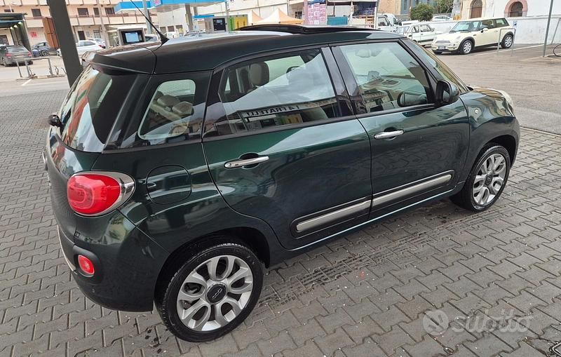 Usata Fiat 500L Lounge 80 CV (58 kW) 2014 Verde Monovolume