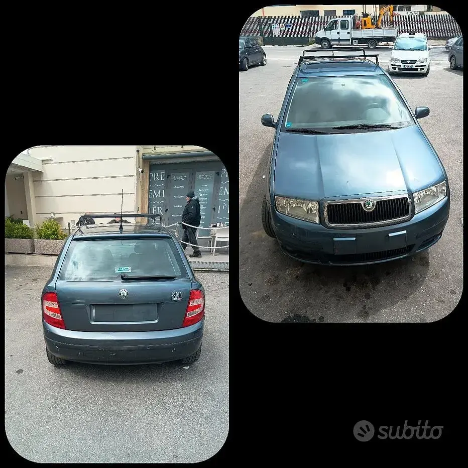 Usata Skoda Fabia 101 CV (74 kW) 2007 Grigio Berlina