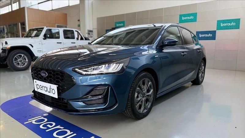 Usata Ford Focus ST-Line 125 CV (91 kW) 2023 Azzurro metallizzato Berlina