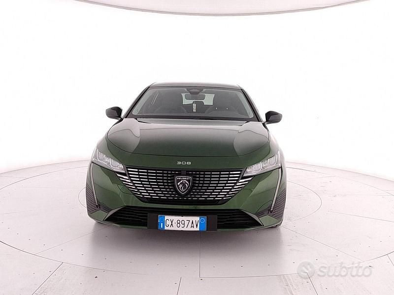 Usata Peugeot 308 Allure 130 CV (95 kW) 2024 Verde Berlina