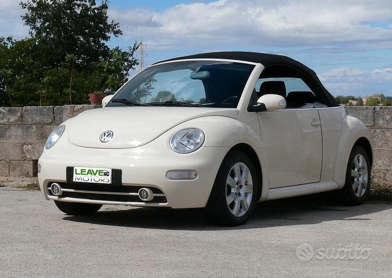 Beige Usata 2006 VW Beetle Cabrio | 7490 € (Buon prezzo) - Immagine 1/4