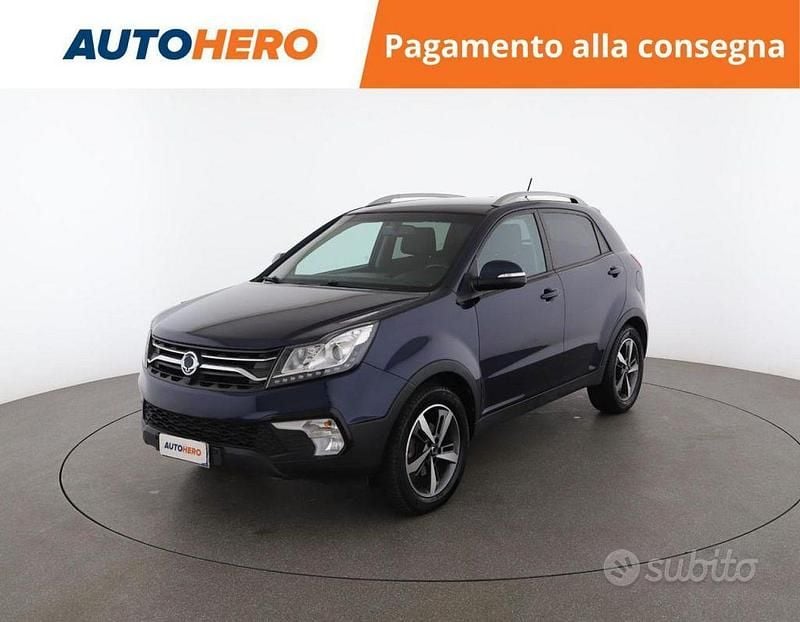 Usata Ssangyong (KGM) Korando 2018 Blu SUV