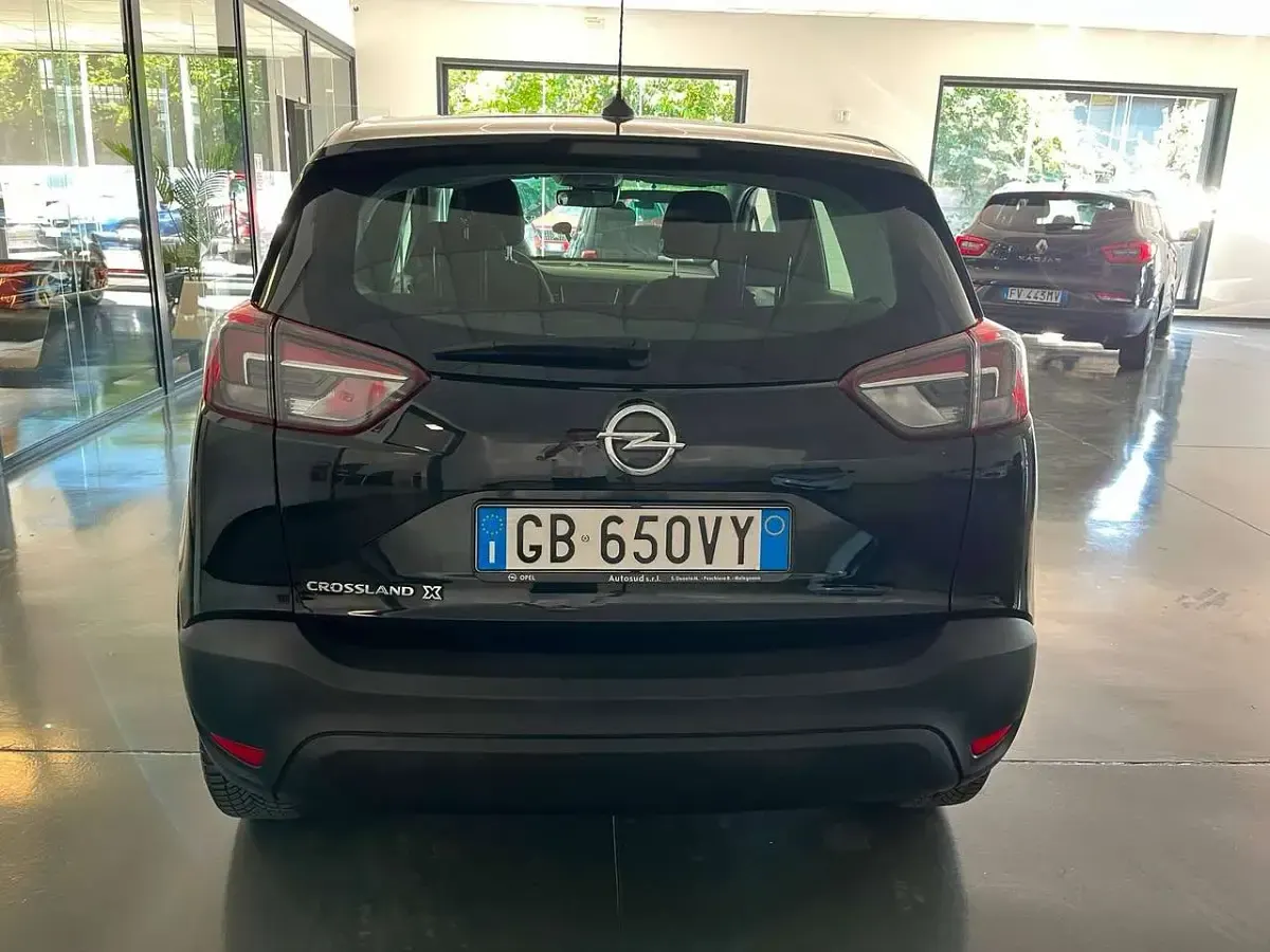 Usata Opel Crossland X Innovation 83 CV (61 kW) 2020 Nero SUV