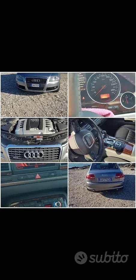 Usata Audi A8 326 CV (239 kW) 2005 Grigio Berlina