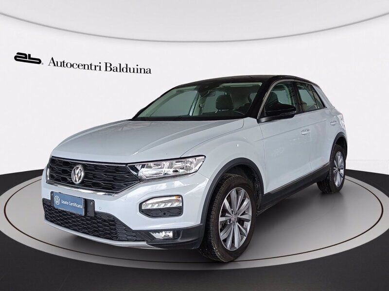 Bianco Usata 2018 VW T-Roc Style SUV | 19.300 € (Buon prezzo) - Immagine 1/4