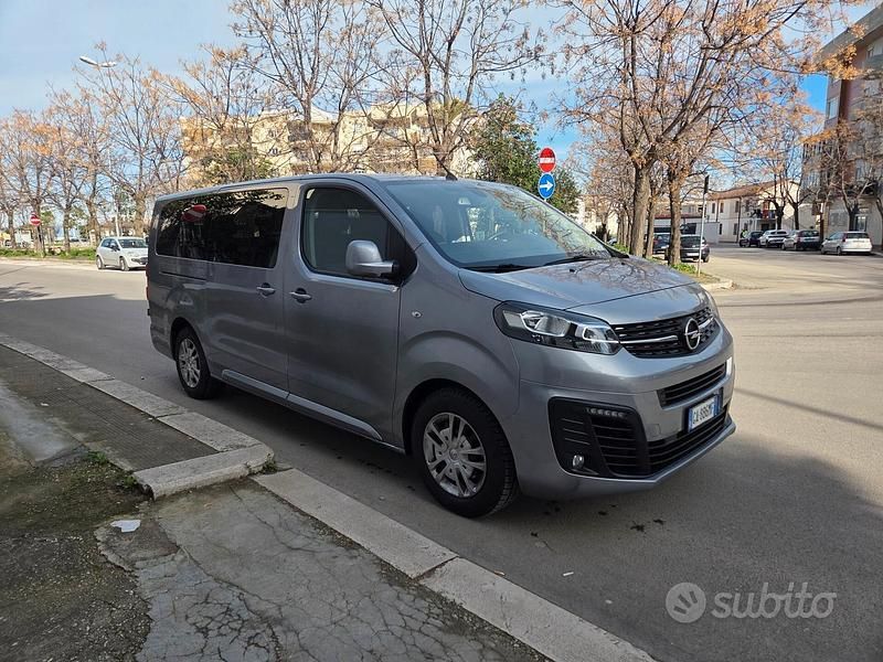 Usata Opel Zafira Life 120 CV (88 kW) 2020 Grigio Monovolume