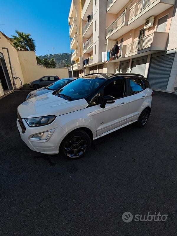 Usata Ford Ecosport ST-Line 125 CV (91 kW) 2019 Bianco SUV