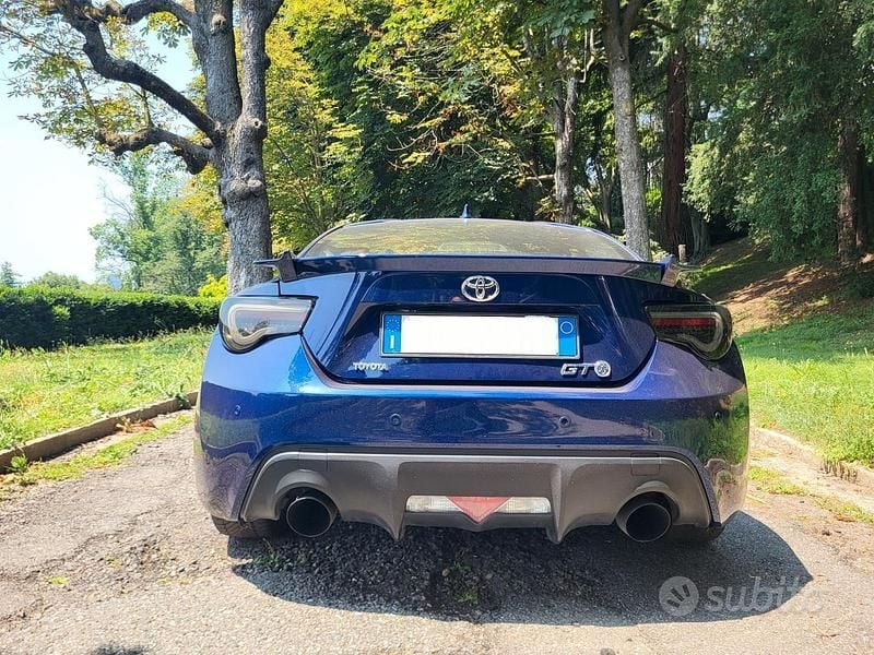 Usata Toyota GT86 GT 200 CV (147 kW) 2016 Blu/azzurro Coupé