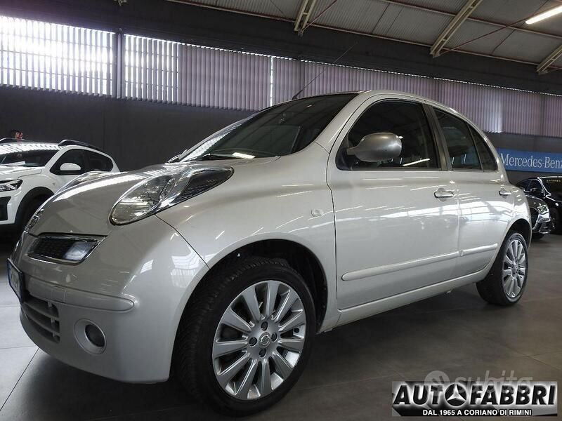 Usata Nissan Micra 80 CV (58 kW) 2009 Grigio(met.) Utilitaria