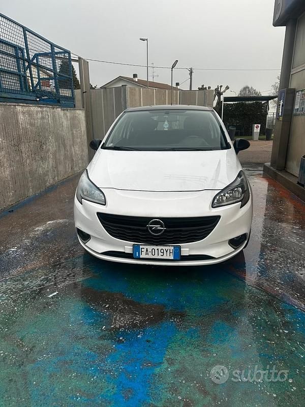 Usata Opel Corsa S 95 CV (69 kW) 2014 Bianco Berlina
