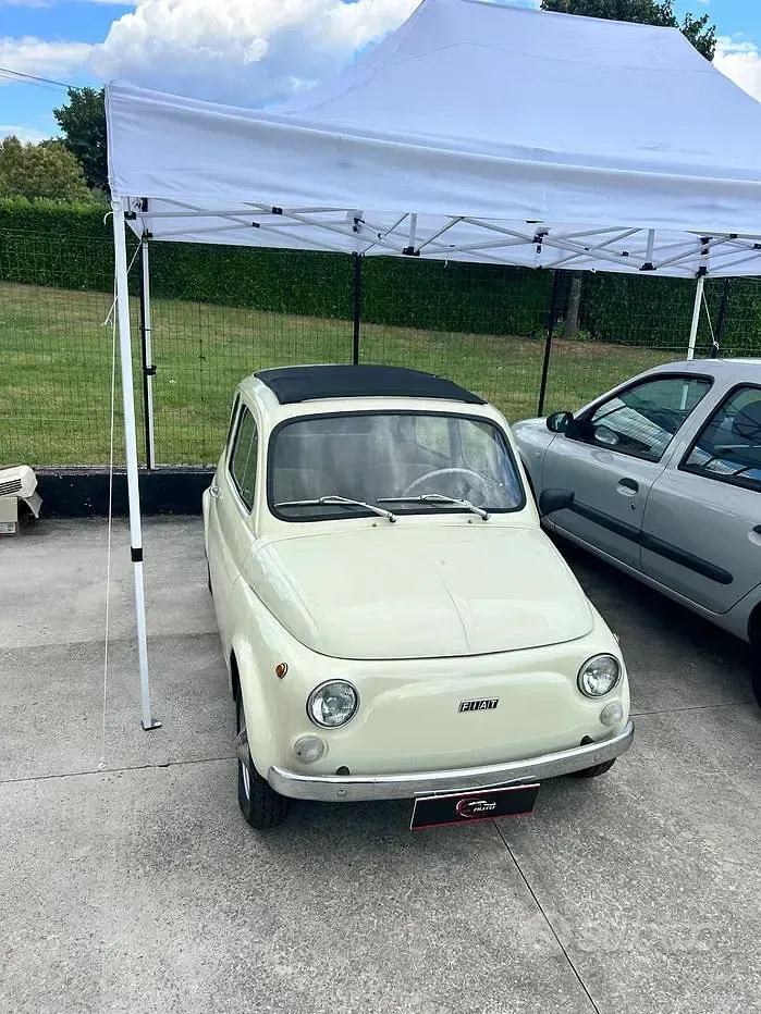 Usata Fiat 500 24 CV (17 kW) 1970 Bianco Utilitaria