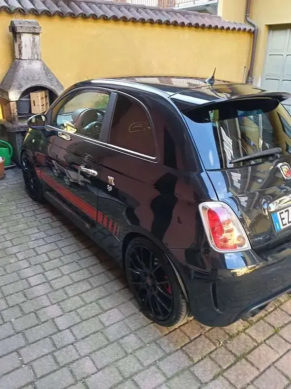Usata Abarth 595 Competizione 159 CV (116 kW) 2015 Nero Utilitaria