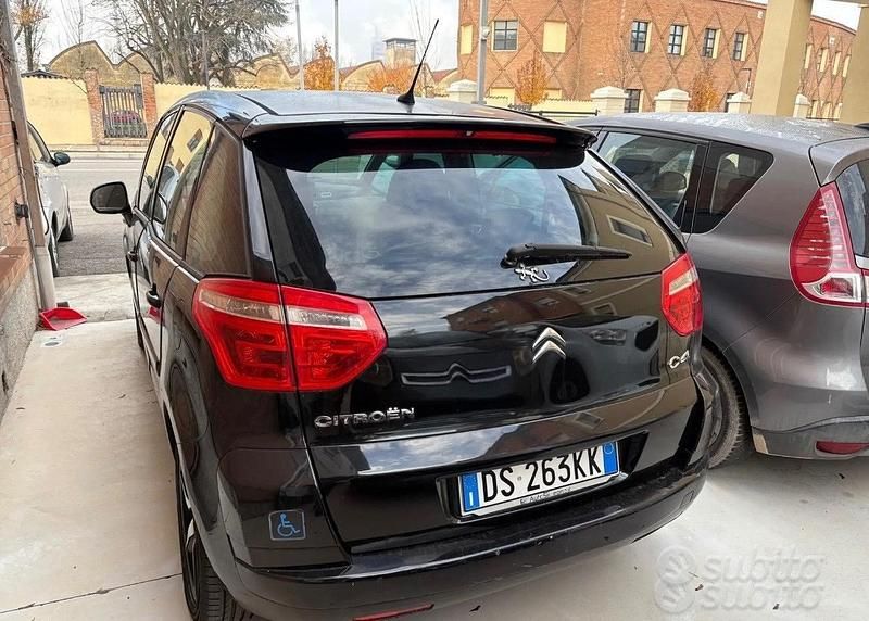 Usata Citroën C4 Picasso Style 108 CV (79 kW) 2010 Nero Monovolume