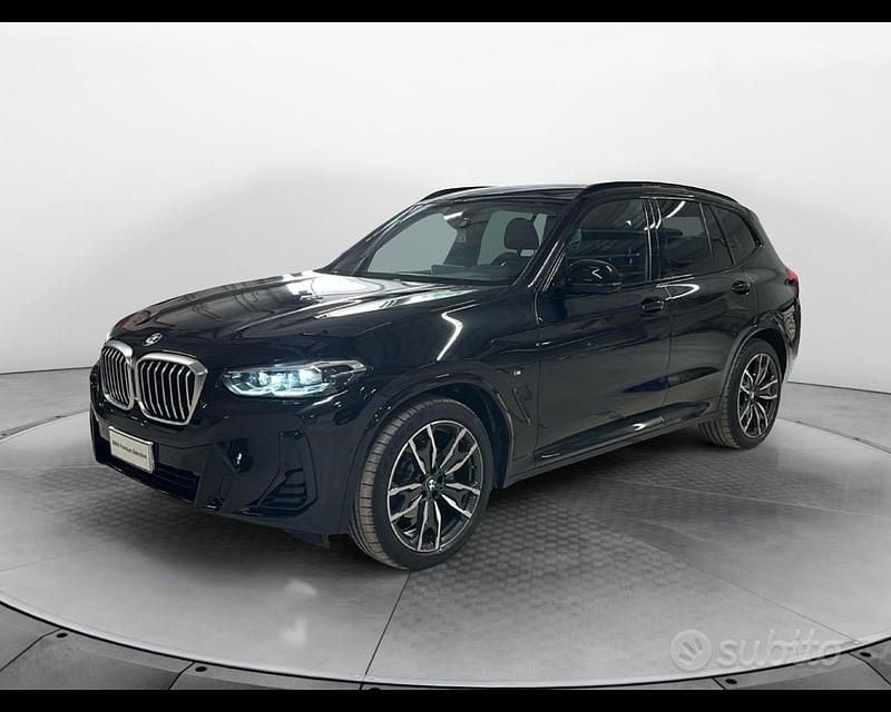 Usata BMW X3 M Sport 190 CV (139 kW) 2022 Nero SUV