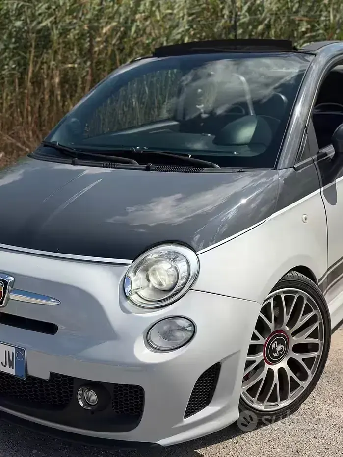 Usata Abarth 500C 140 CV (102 kW) 2010 Grigio Cabrio