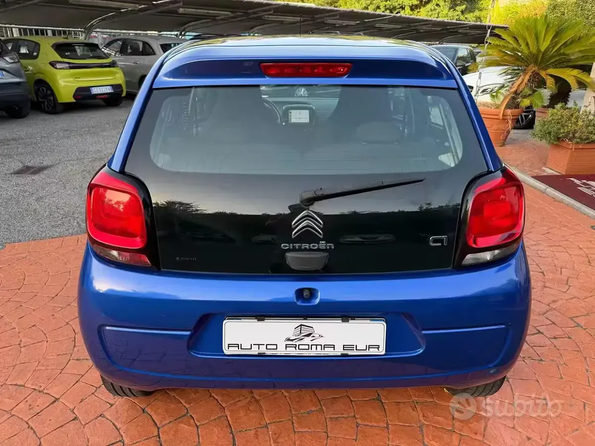 Usata Citroën C1 Shine 72 CV (52 kW) 2019 Blu Utilitaria