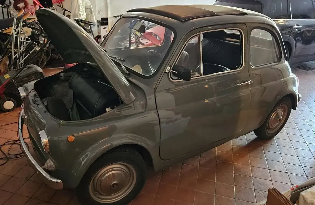 Usata Fiat 500 18 CV (13 kW) 1965 Grigio Utilitaria