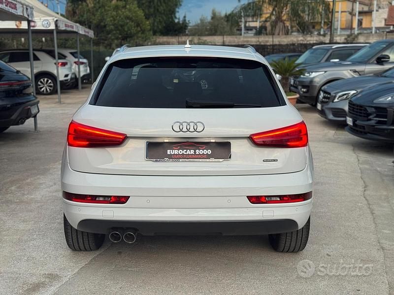 Usata Audi Q3 S-Line 184 CV (135 kW) 2015 Bianco SUV