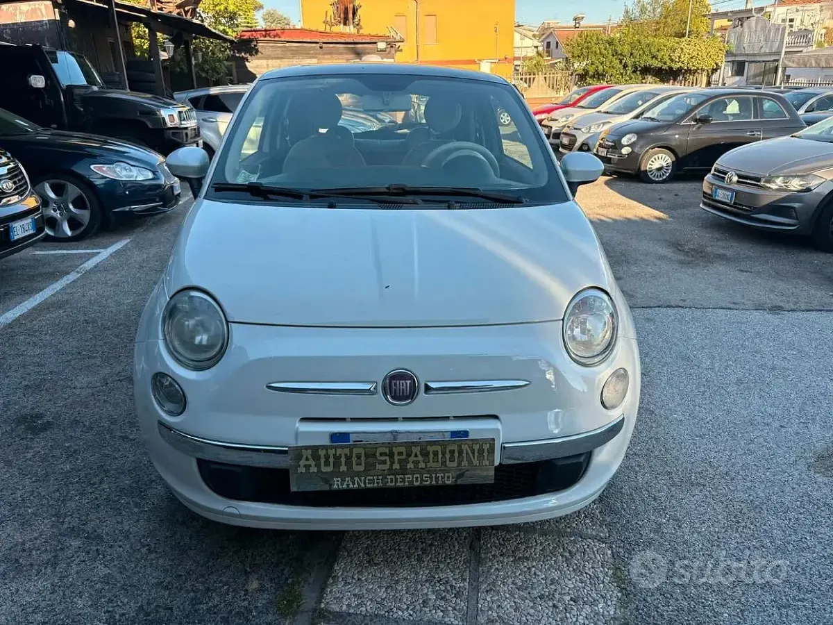 Usata Fiat 500 Pop 69 CV (50 kW) 2012 Bianco Berlina