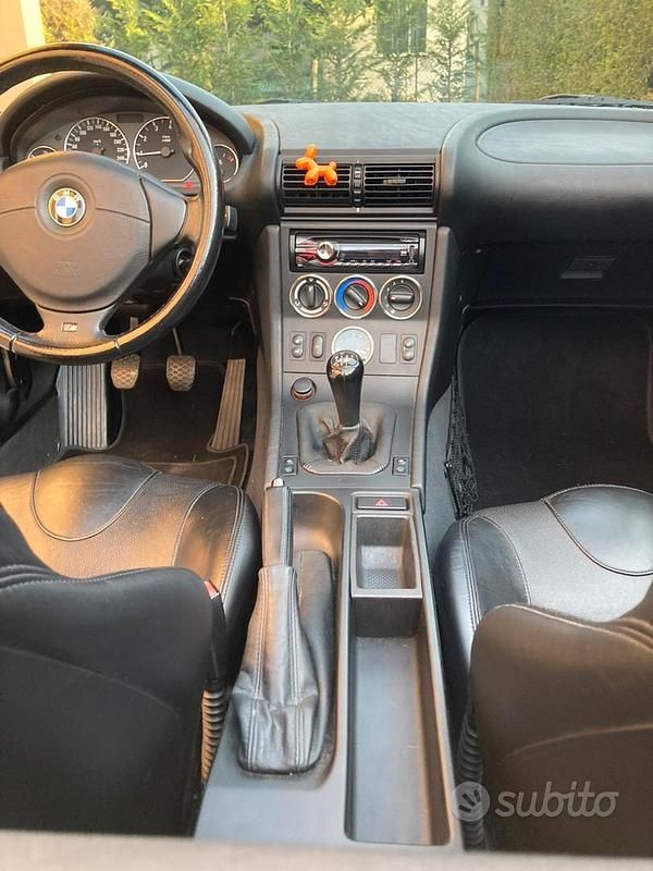 Usata BMW Z3 118 CV (86 kW) 1999 Nero Cabrio