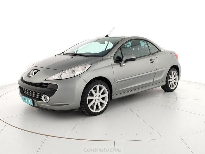 Usata Peugeot 207 CC Roland Garros 120 CV (88 kW) 2008 Grigio Cabrio