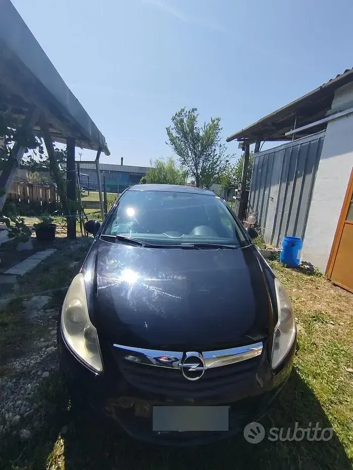 Usata Opel Corsa 80 CV (58 kW) 2007 Nero Utilitaria
