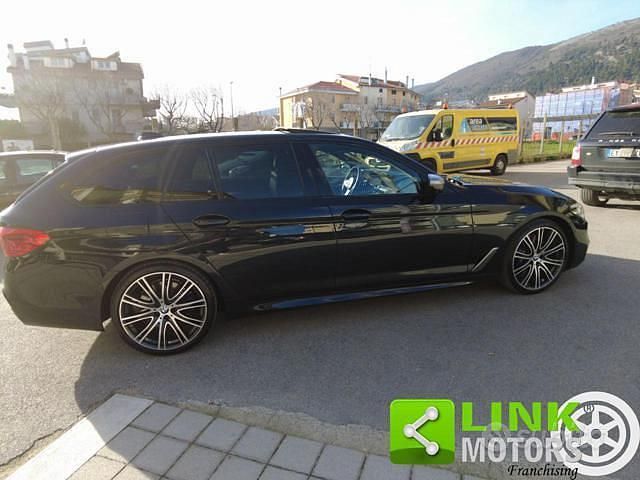 Usata BMW M550 M Sport 399 CV (293 kW) 2020 Blu Berlina