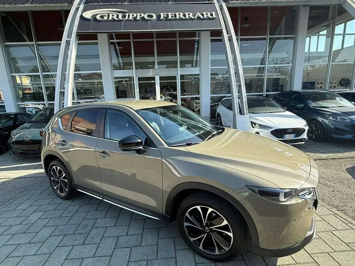 Usata Mazda CX-5 Newground 150 CV (110 kW) 2022 Verde SUV