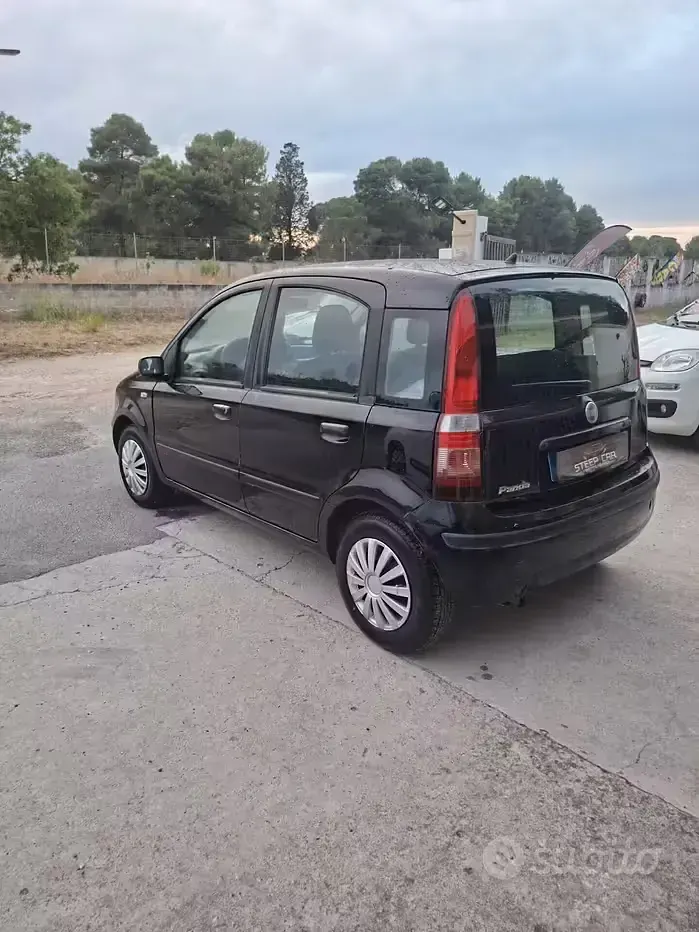 Usata Fiat Panda Active 54 CV (39 kW) 2007 Nero Utilitaria