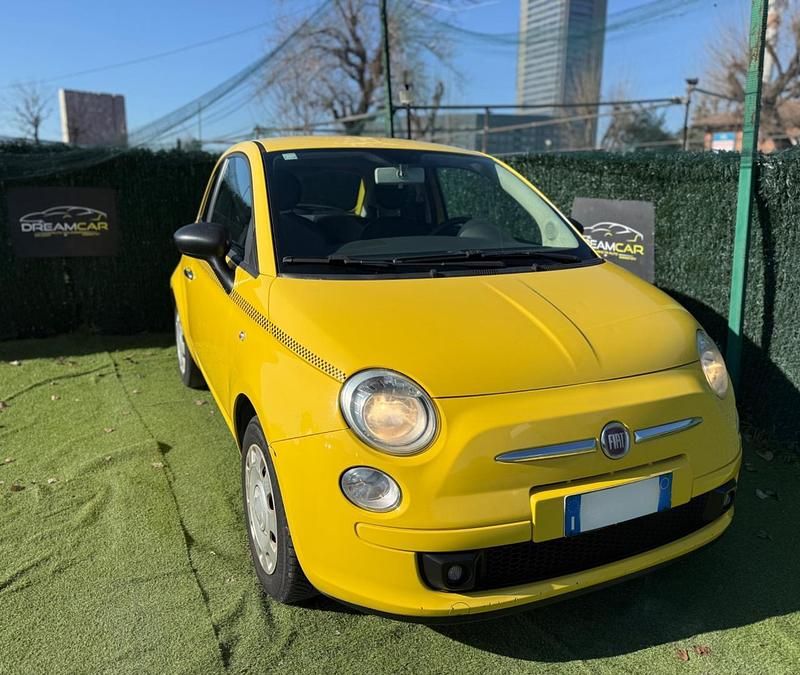 Usata Fiat 500 74 CV (54 kW) 2009 Giallo Cabrio