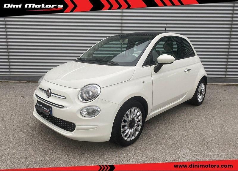 Usata Fiat 500 Lounge 69 CV (50 kW) 2019 Bianco Utilitaria