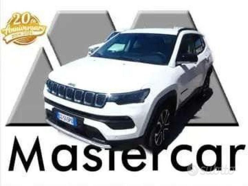 Bianco Usata 2021 Jeep Compass Limited SUV | 17.900 € (Buon prezzo) - Immagine 1/4