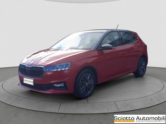 Usata Skoda Fabia Style 110 CV (80 kW) 2022 Rosso Utilitaria