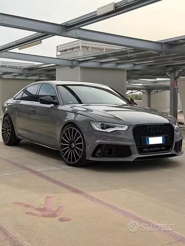 Usata Audi A6 190 CV (139 kW) 2014 Grigio Berlina