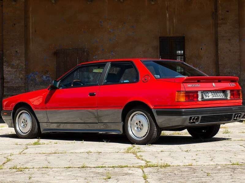 Usata Maserati 224 245 CV (180 kW) 1990 Rosso Coupé