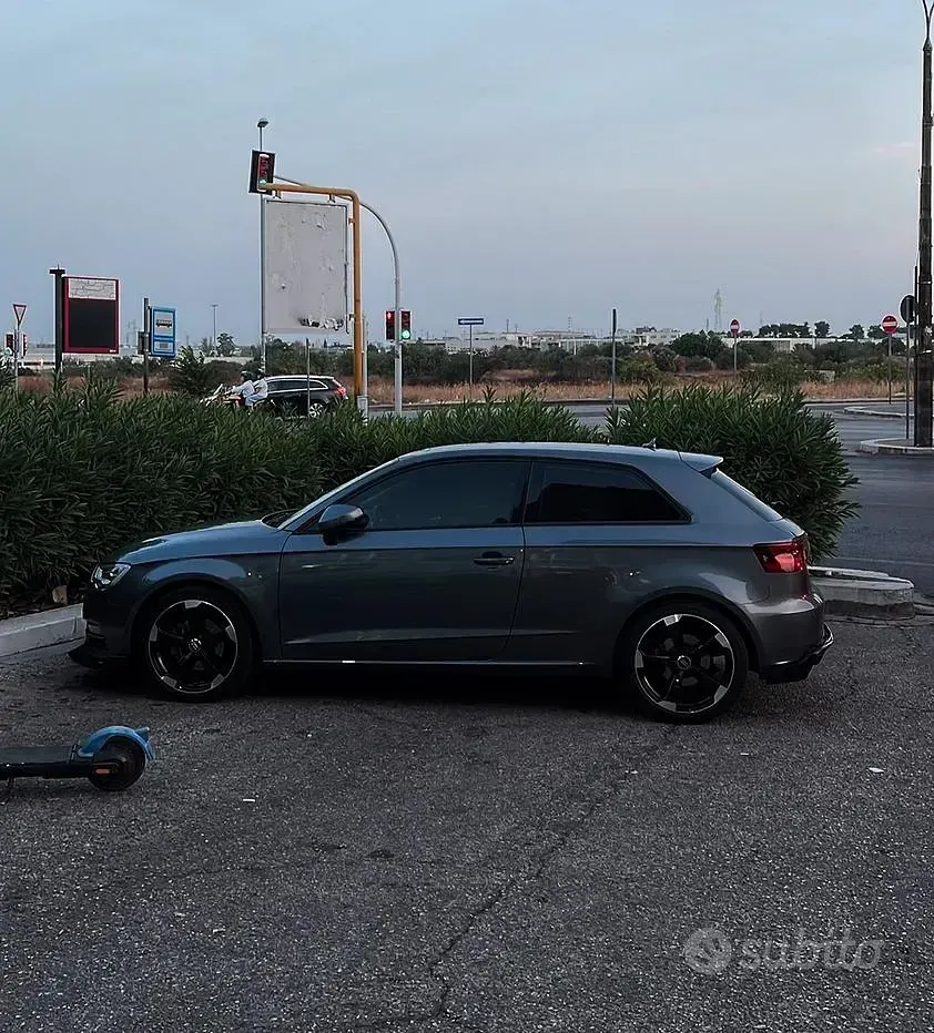 Usata Audi A3 S-Line 150 CV (110 kW) 2013 Grigio Coupé
