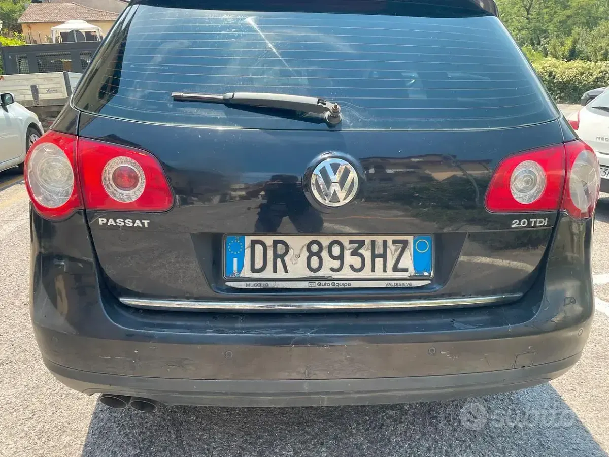 Usata VW Passat 140 CV (102 kW) 2008 Nero Station wagon