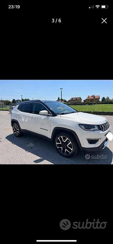 Usata Jeep Compass 140 CV (102 kW) 2018 Bianco SUV