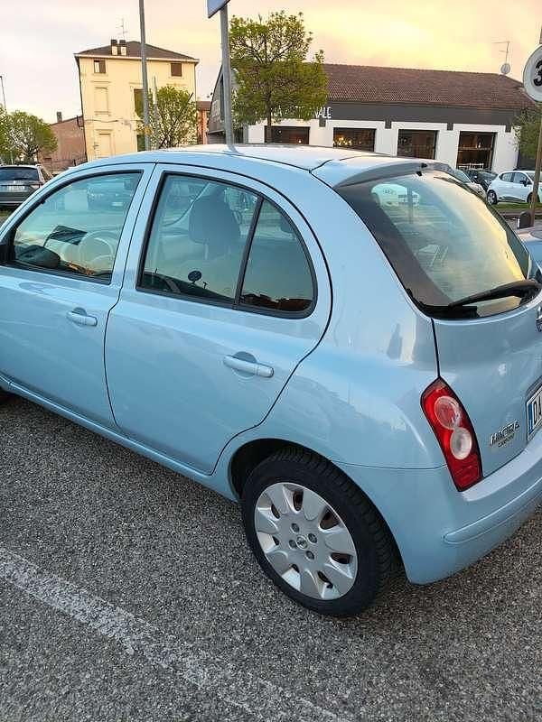 Usata Nissan Micra Acenta 80 CV (58 kW) 2006 Blu/azzurro Berlina